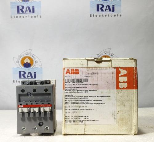 ABB A63-30 220-240V 50/60Hz 3-POLE MAGNETIC CONTACTOR A6330 