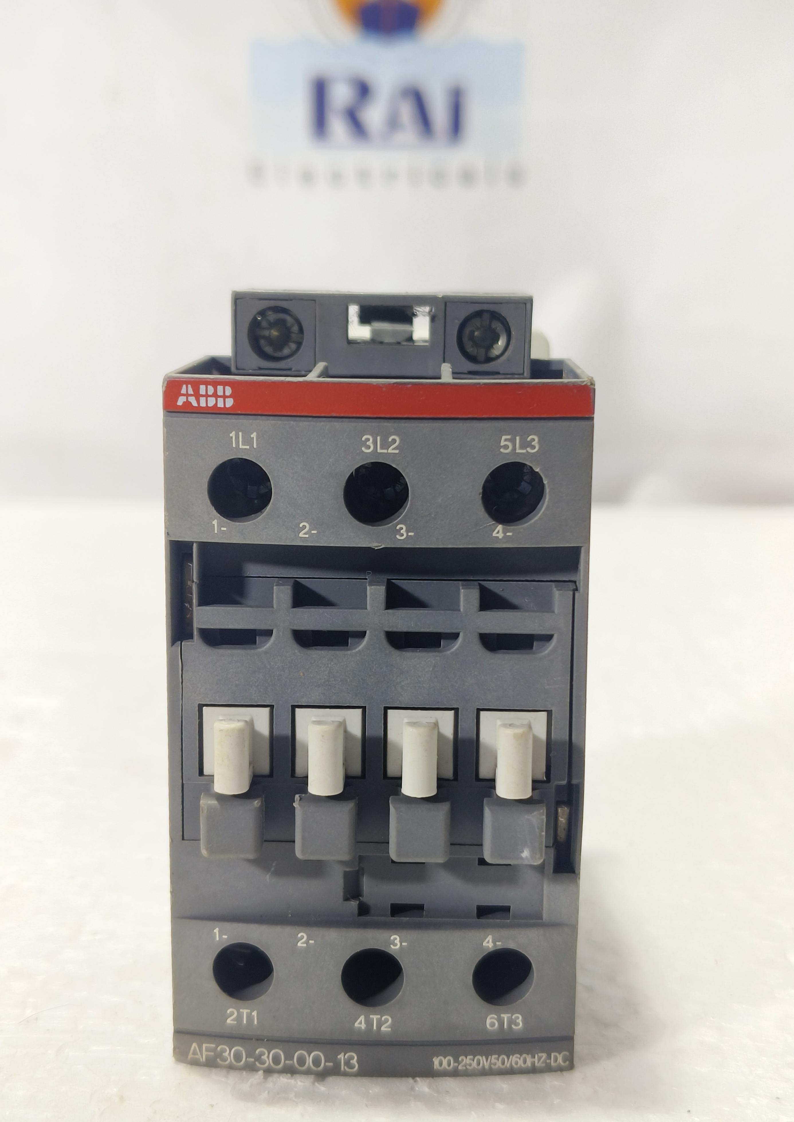 ABB AF30-30-00-13 100-250V 50/60HZ DC CONTACTOR
