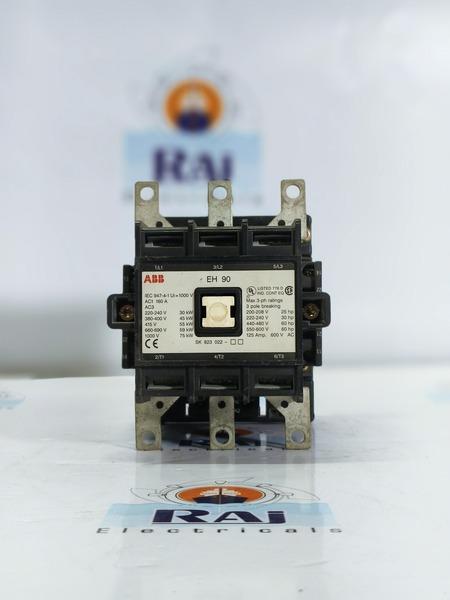 ABB EH 90 3-POLE MAGNETIC CONTACTOR 125A 600V AC EH90