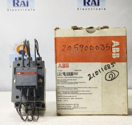 ABB UA50-30-00RA 230-260V 50/60Hz SWITCHING CAPACITOR CONTACTOR