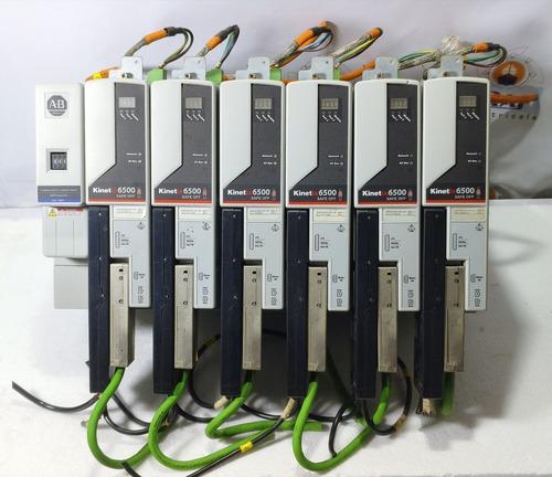 ALLEN BRADLEY 6kW SERVO DRIVE WITH 2094-EN02D-M01-S0 CONTROL MODULE FULL SET