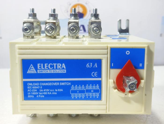 ELECTRA 63AMP ONLOAD CHANGEOVER SWITCH