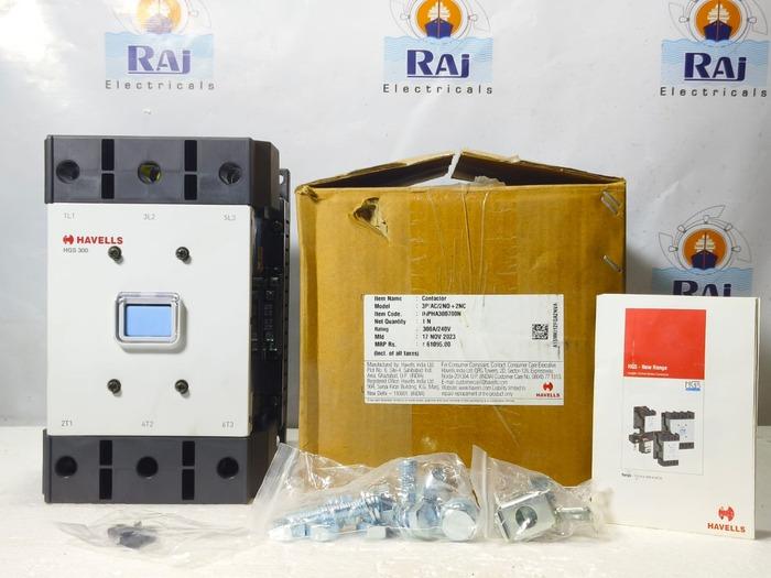 HAVELLS HGS 300 300 AMP CONTACTOR 3 POLE