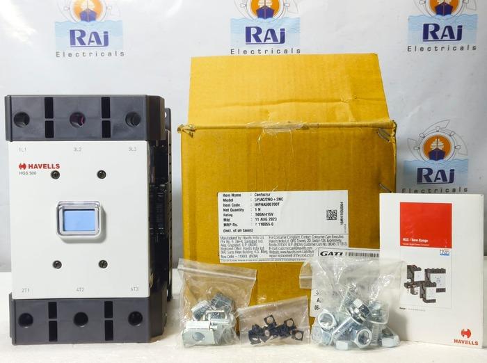 HAVELLS HGS 500 500 AMP CONTACTOR 3 POLE