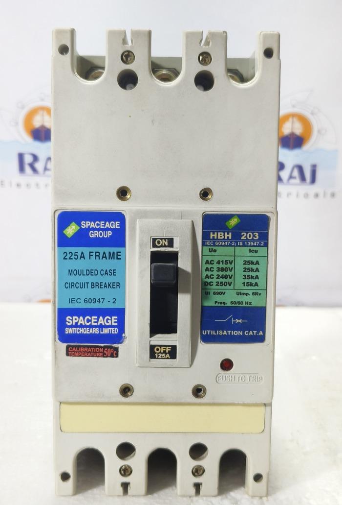   HYUNDAI HBH 203 125AMP CIRCUIT BREAKER MCCB 3POLE