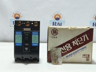 HYUNDAI HBS-63C, 30 A, CIRCUIT BREAKER 60AF AC440V 7.5KA MCCB 3P