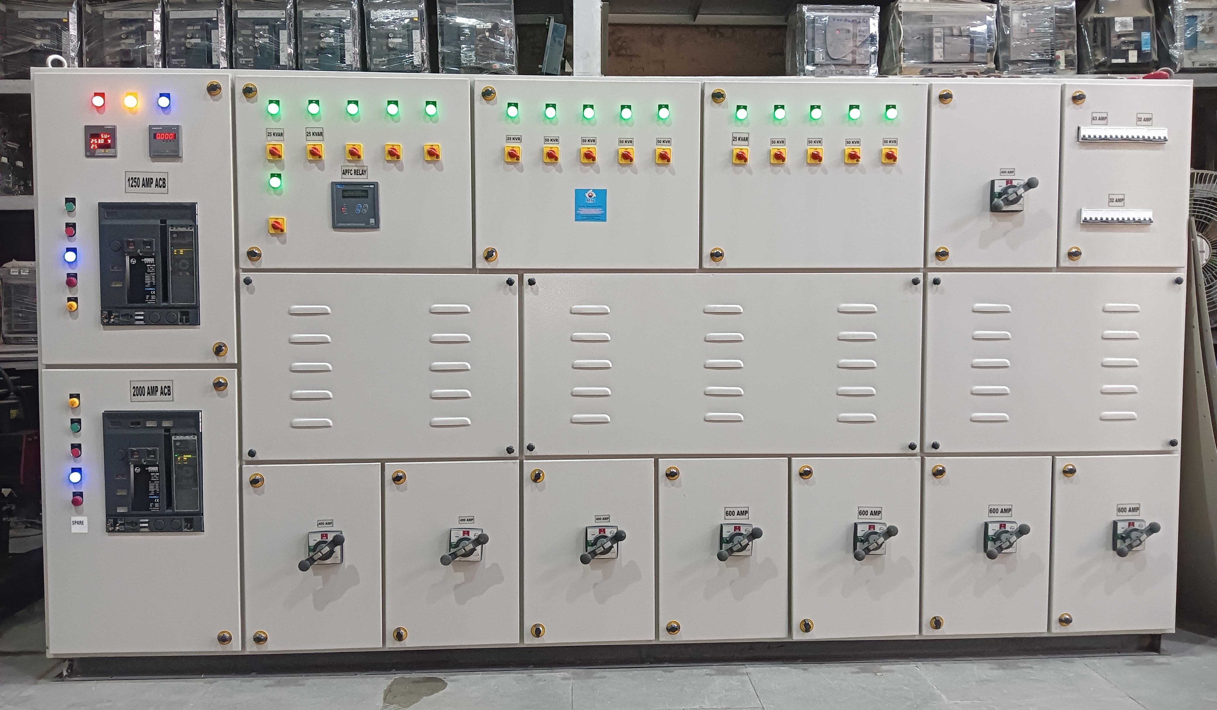 L&T APFC WITH DISTRIBUTION PANEL 