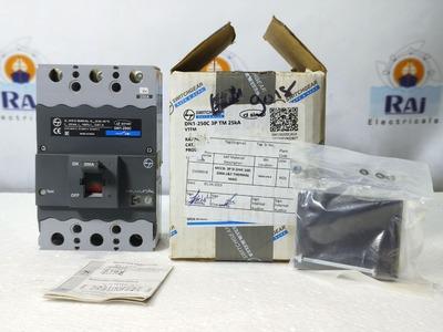 L&T DN1-250C 200A 3POLE CIRCUIT BREAKER MCCB 25kA at 415V 