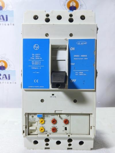 L&T DNX3-400H3 400A CIRCUIT BREAKER MCCB SWITCH 3POLE DNX3400H3