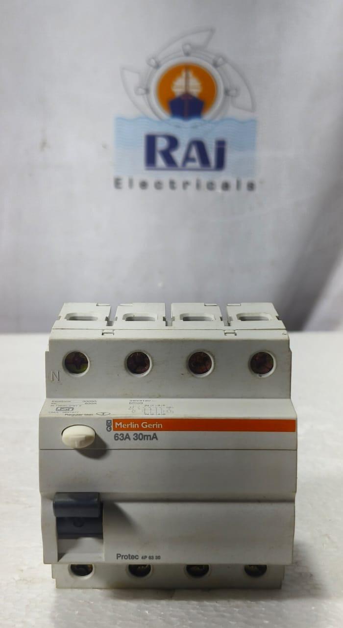 MERLIN GERIN 63 AMP MCB 4 POLE