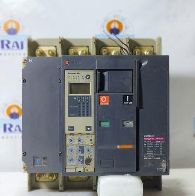 MERLIN GERIN NS1000H 1000A 4POLE CIRCUIT BREAKER WITH MICROLOGIC 6.0A