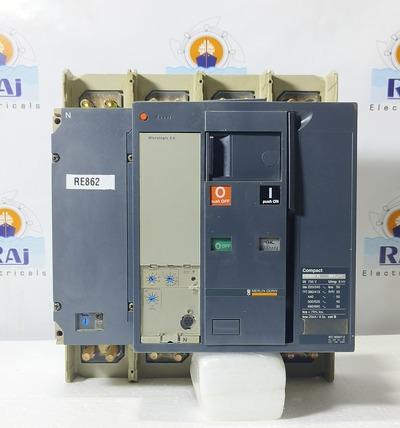 MERLIN GERIN NS800 N 800A 4POLE CIRCUIT BREAKER WITH MICROLOGIC2.0
