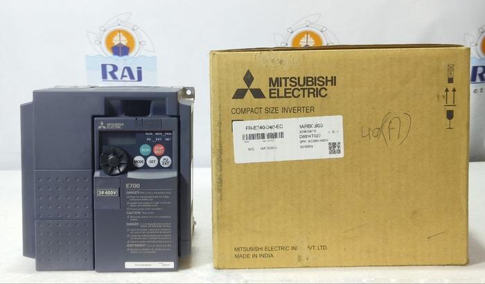 MITSUBISHI E700 FR-E740-040-EC INVERTER DRIVE 3PHASE 380-480VAC 4.0A FRE740040EC
