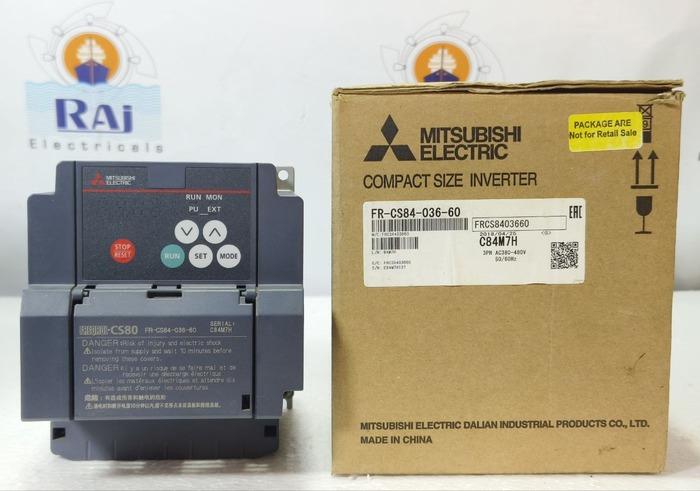 MITSUBISHI FREQROL-CS80 FR-CS84-036-60 INVERTER DRIVE 1.5 kw 3PH 380-480VAC
