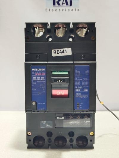 MITSUBISHI NF400-UEP (250 Amp) WITH SHUNT TRIP COIL MCCB 3 POLE
