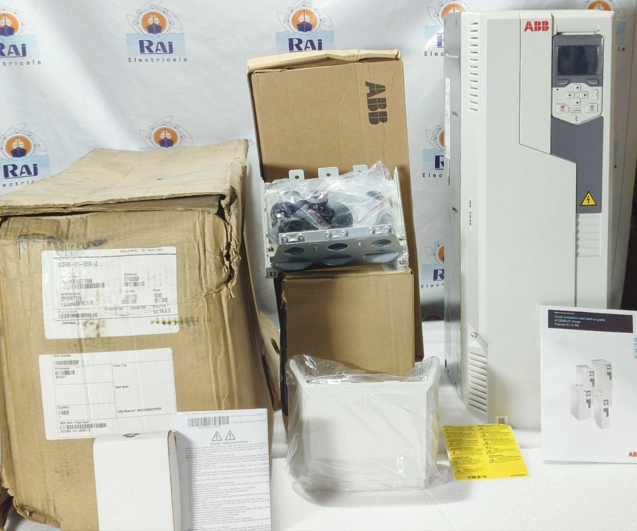 NEW | ABB ACS580-01-088A-2 22KW / 30HP 88A 208-240 VAC VARIABLE FREQUENCY DRIVE