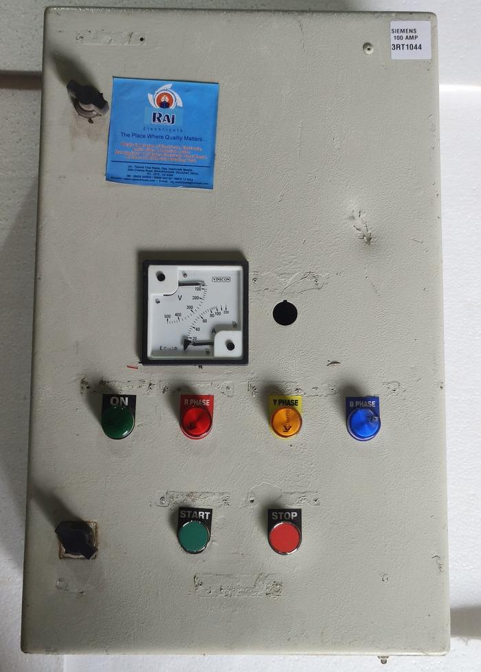 Siemens 3RT 1044 100A Star Delta Starter Panel