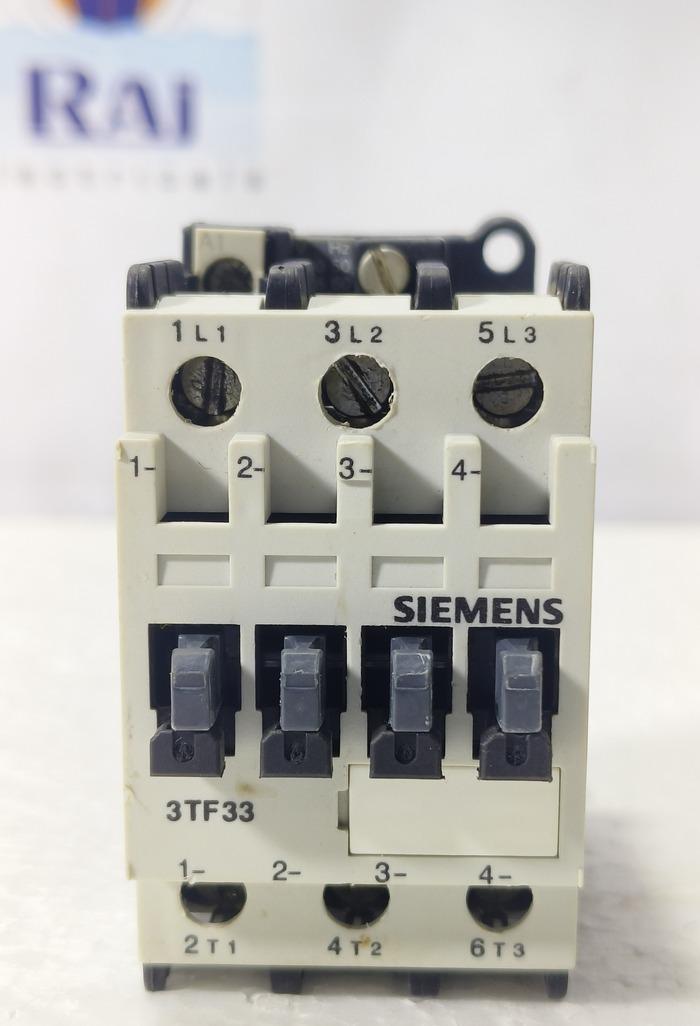 SIEMENS 3TF33 00-0A 22AMP AIR BREAK POWER CONTACTOR