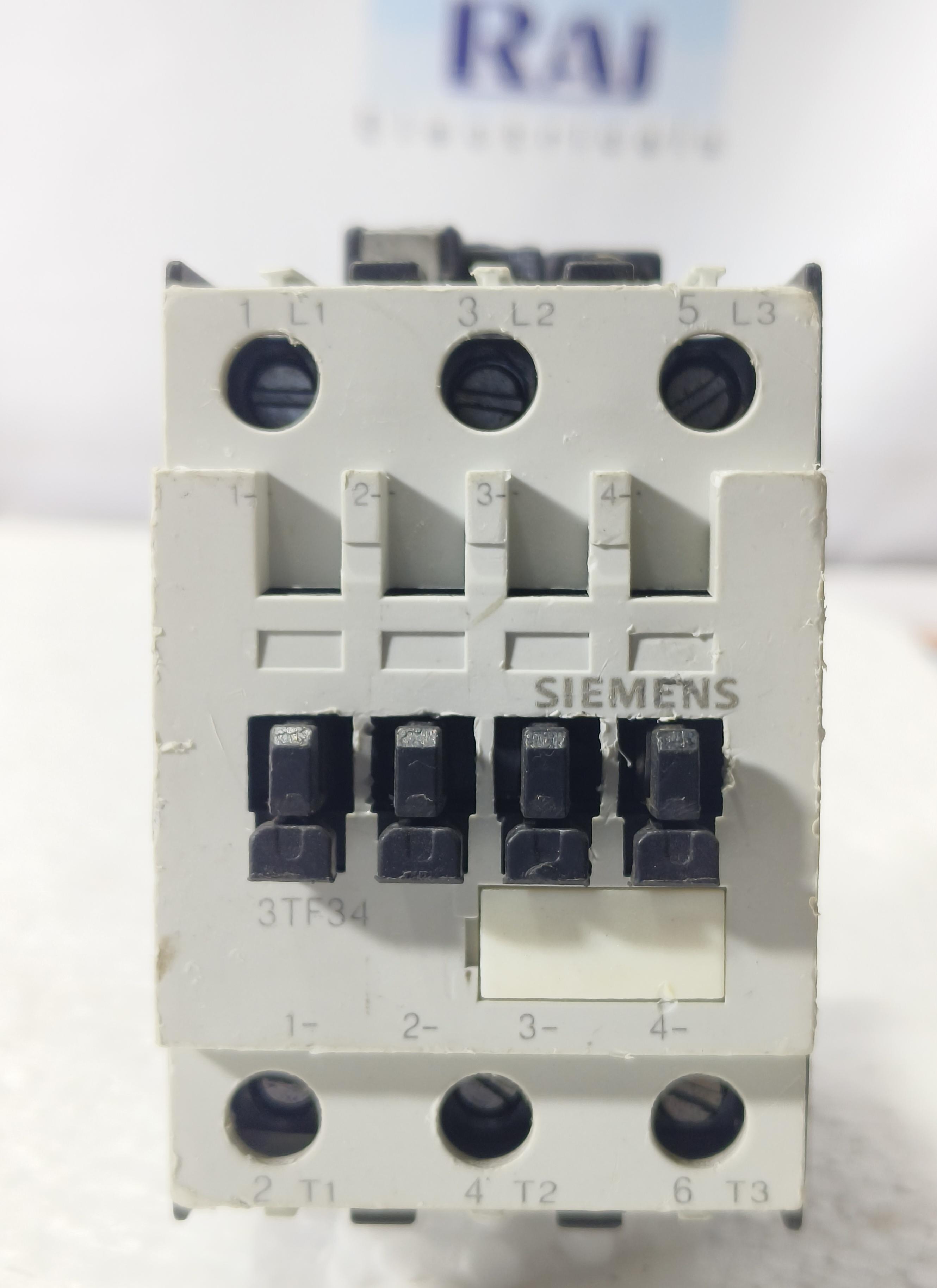 SIEMENS 3TF34 00-0A 32AMP AIR BREAK POWER CONTACTOR