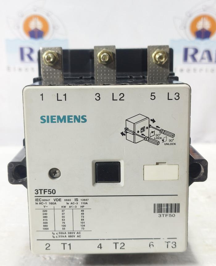 SIEMENS 3TF50 CONTACTOR