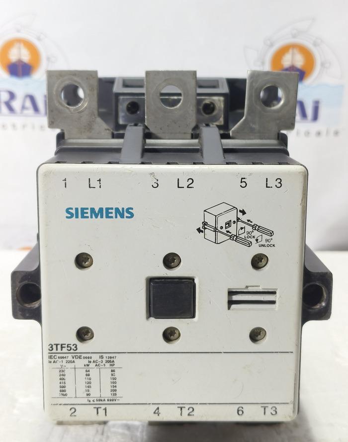 SIEMENS 3TF53 CONTACTOR