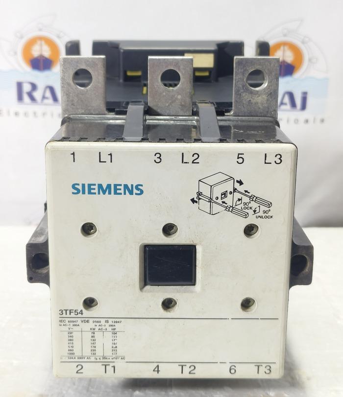 SIEMENS 3TF54 CONTACTOR
