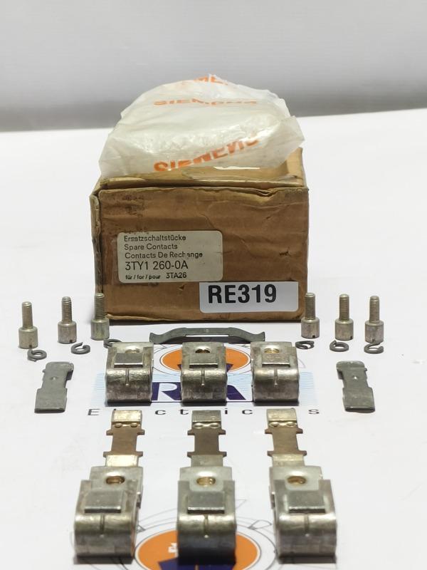 SIEMENS CONTACTOR SPARE KIT 3TA26, 3TY1 260-0A
