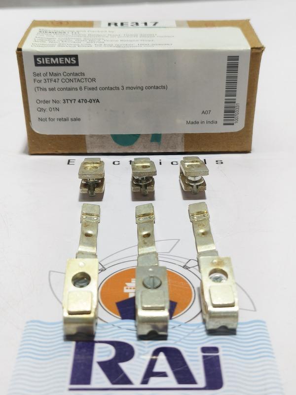 SIEMENS CONTACTOR SPARE KIT 3TF47, 3TY7 470-0YA