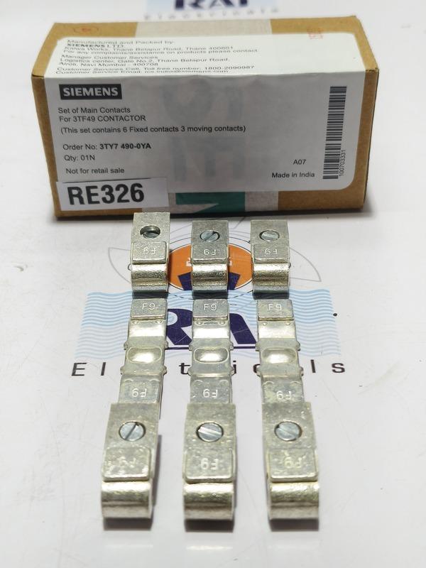 SIEMENS CONTACTOR SPARE KIT 3TF49, 3TY7 490-0YA