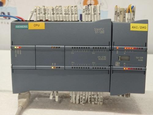 SIEMENS SIMATIC S7-1200 6ES7 234-4HE32-0XB0 SM 1234 AI/AQ I/O MODULE CPU 1215C