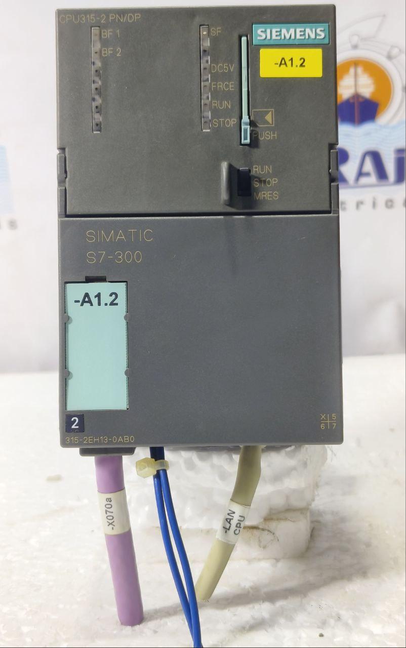 Siemens Simatic S7-300 CPU315-2 PN/DP 6ES7 315-2EH13-0AB0 24VDC PLC Module