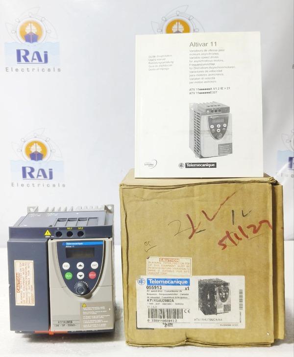 TELEMECANIQUE ALTIVAR 11 ATV11HU29M2A 1.5KW/2HP 3PHASE 220 V INPU INVERTER DRIVE