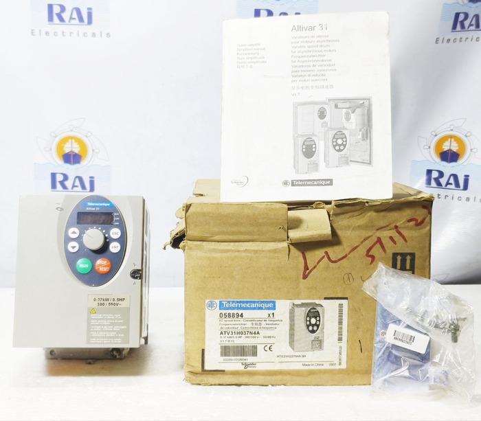 TELEMECANIQUE ALTIVAR 31 ATV31H037N4A 3PH 0.37KW/0.5HP 380V INPUT INVERTER DRIVE