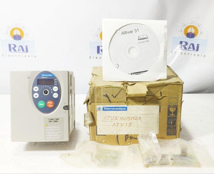 TELEMECANIQUE ALTIVAR31 ATV31HU15M2A 1.5KW/2HP 200/240V FREQUENCY INVERTER DRIVE