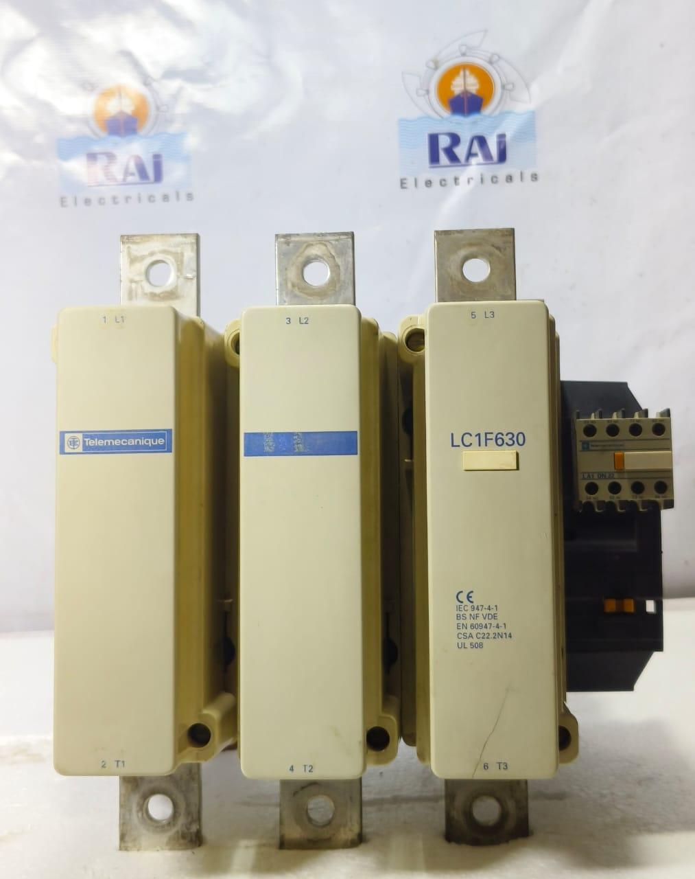 TELEMECANIQUE LC1F 630 630A CONTACTOR 3 POLE