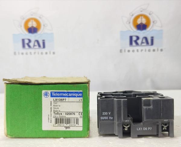 TELEMECANIQUE LX1D6P7 230V 50/60Hz CONTACTOR COIL