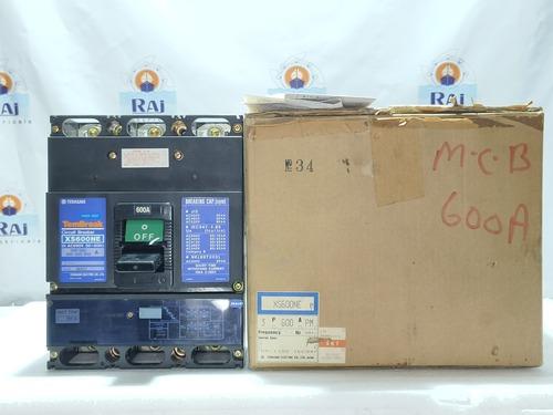 TERASAKI TEMBREAK XS600NE 600A CIRCUIT BREAKER SHUNT TRIP 200-480V